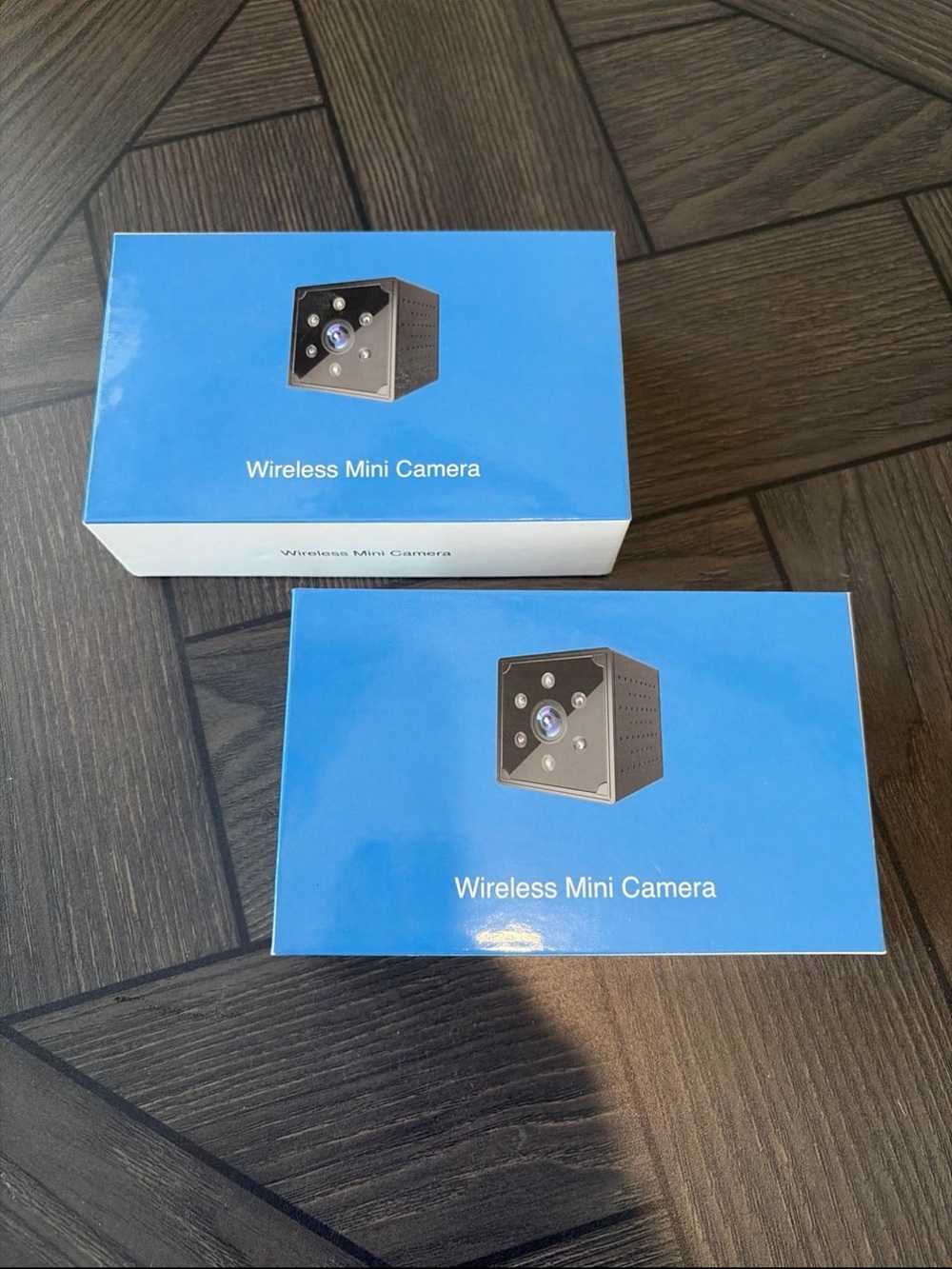 Two Wireless Mini Cameras